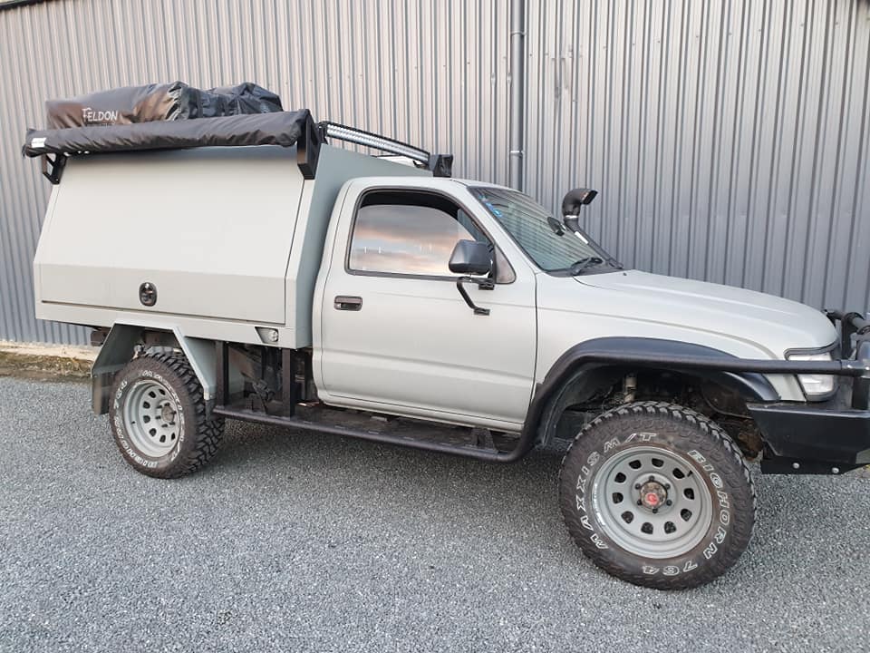 Hilux Camping Set Up Land Pirates