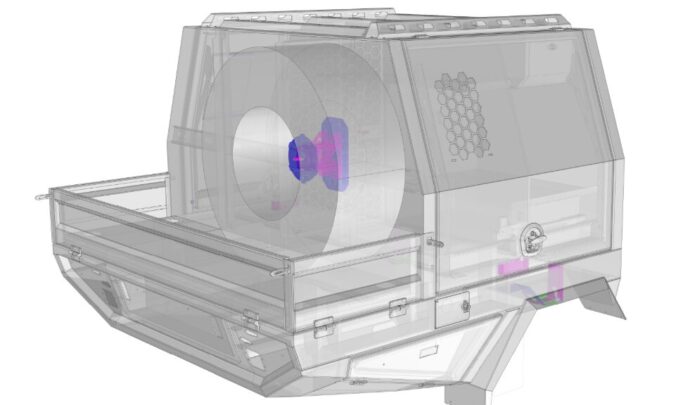 Integrated with tray setup